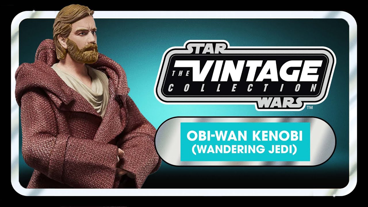 Star Wars The Vintage Collection | Obi-Wan Kenobi (Wandering Jedi)! | Hasbro Pulse