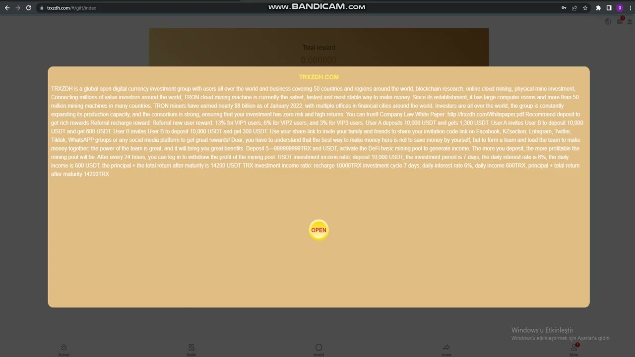Great news for TRX! | Make Money Online in 2022 | Earn and mine TRX for free | Mining TRX today