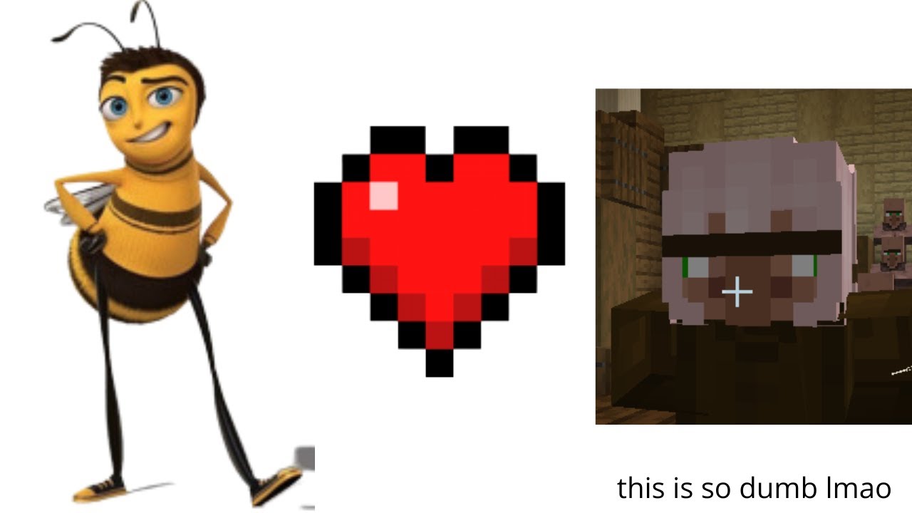 The entire Bee Movie in Minecraft in 128 seconds