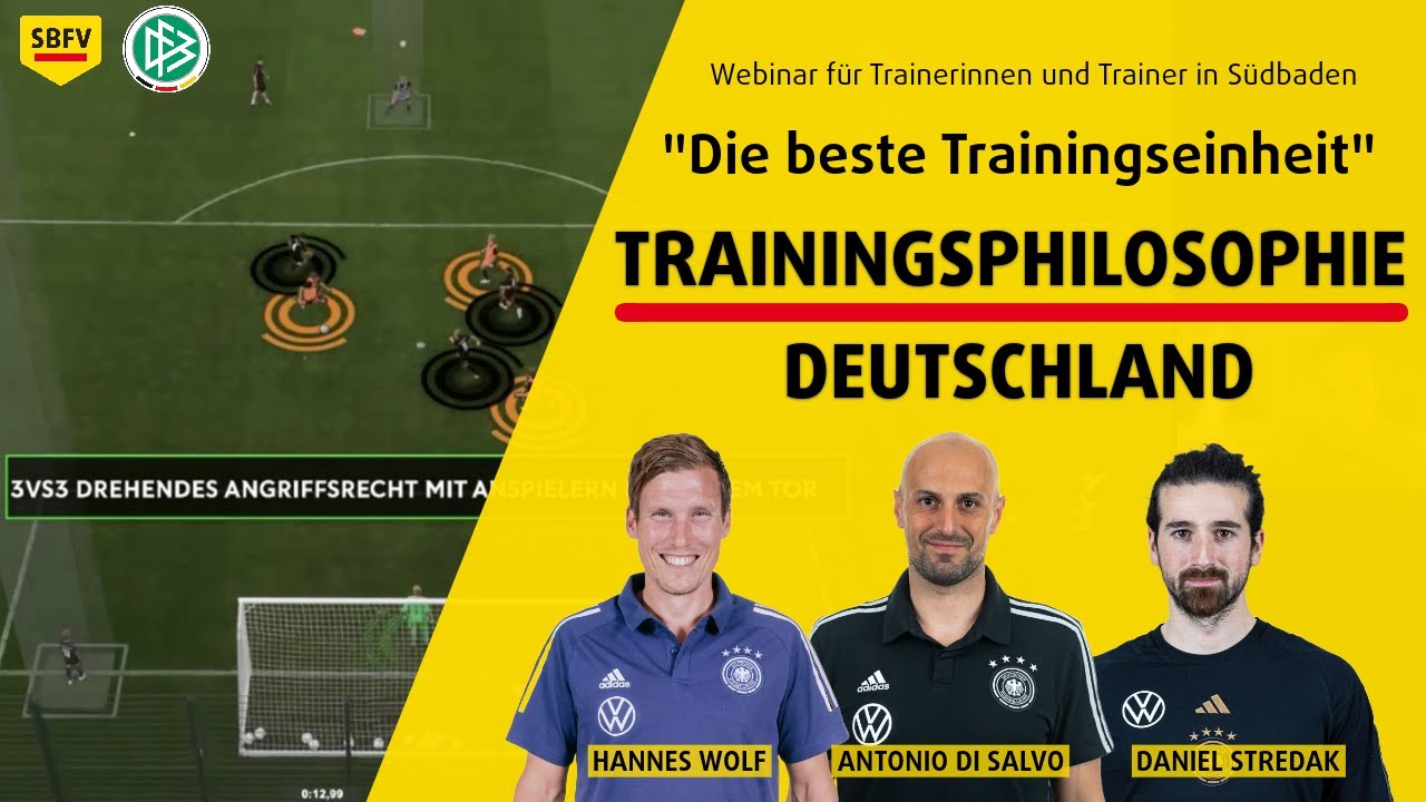 Trainingsphilosophie Deutschland f&uuml;r S&uuml;dbaden (mit Hannes Wolf, Antonio Di Salvo und Daniel Stredak)