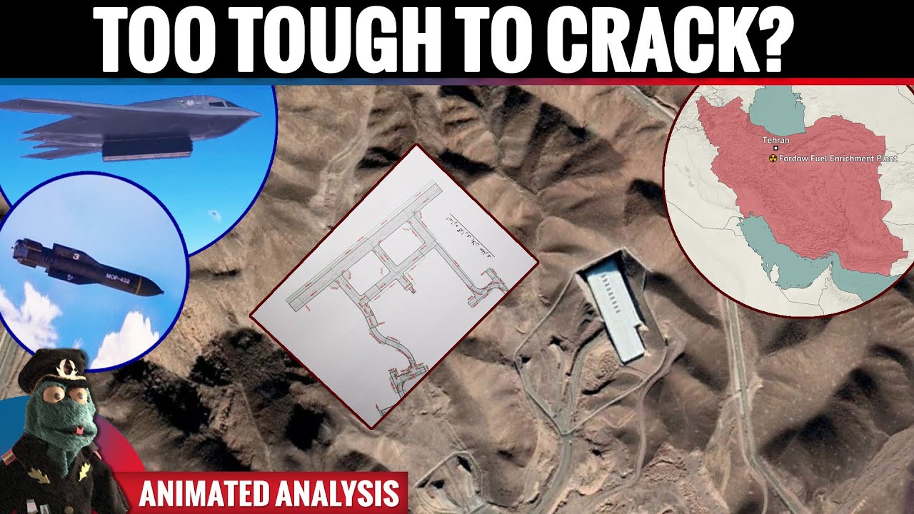 Fordo nuclear facility is under a mountain. How can the US reach it?