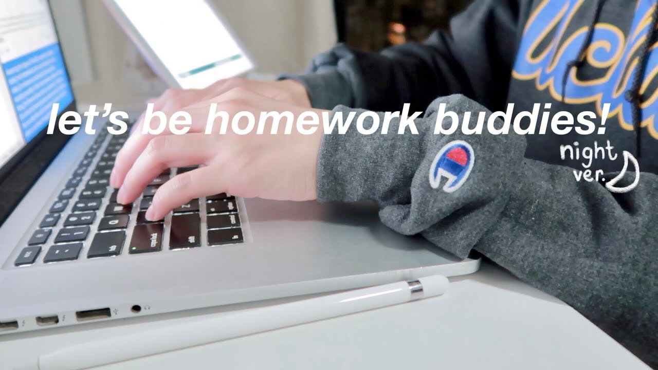 1 hr real time write an essay with me at late night 🌙 (no music, bg noise, typing sound!)