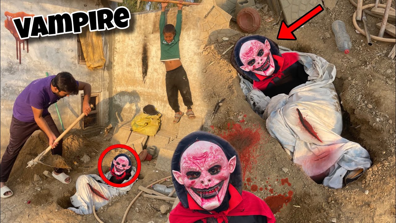 VAMPIRE Ko Underground Cave Mein Dafan Ker Dia🧛‍♂️😱
