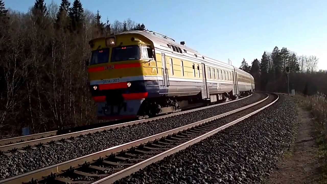Поезда на Видземской возвышенности, Латвия. Vilcieni Vidzemes augstienē.