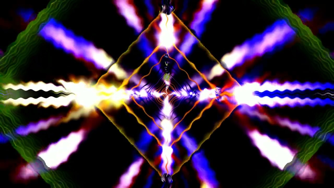 10 hours 4K UHD 60fps Neon Tunnel Screensaver Windows 10 PC Laptop VJ Loop Visual Background