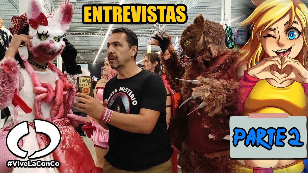 ENTREVISTAS EN VIVE LA CONCO PARTE 2 - EXPO GUADALAJARA | SEPTIEMBRE 2023 | CHAVA MISTERIO