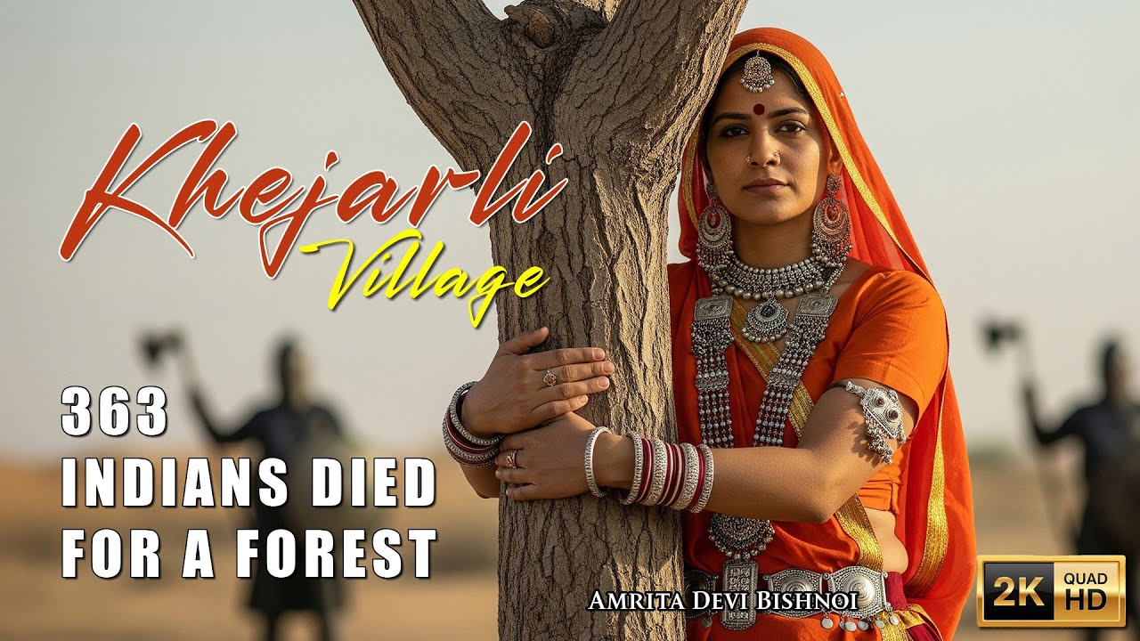 Khejarli Village (1730): True Story of Indians Who Died to Save Trees | First Environmental Movement