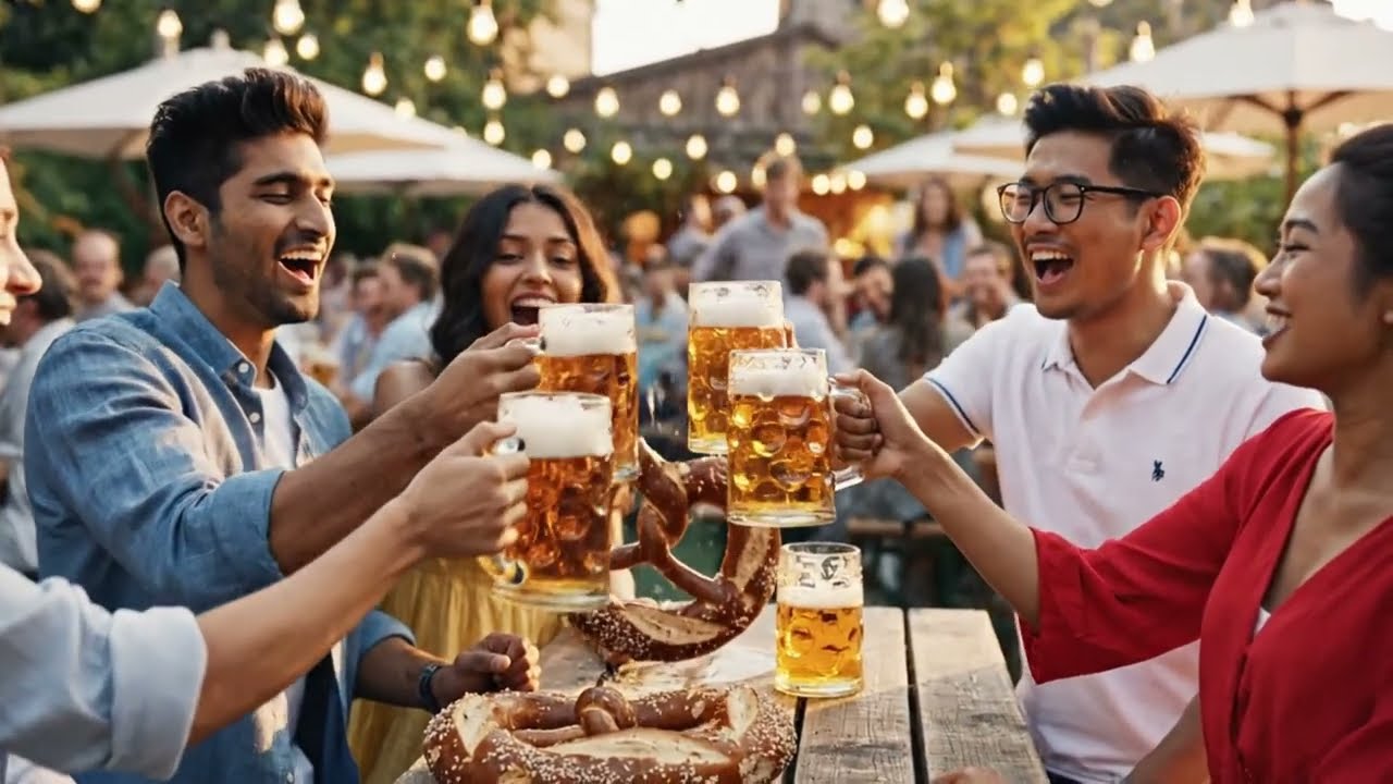 Inside Oktoberfest 2026 🇩🇪 Giant German Sausages & Massive Pretzels | Ultimate Street Food Festival