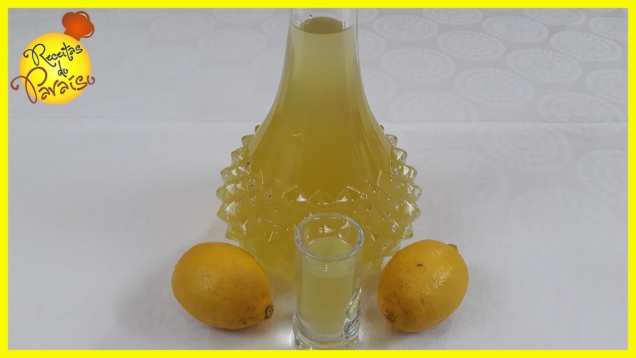 LICOR DE LIMÃO CASEIRO | 🍎 