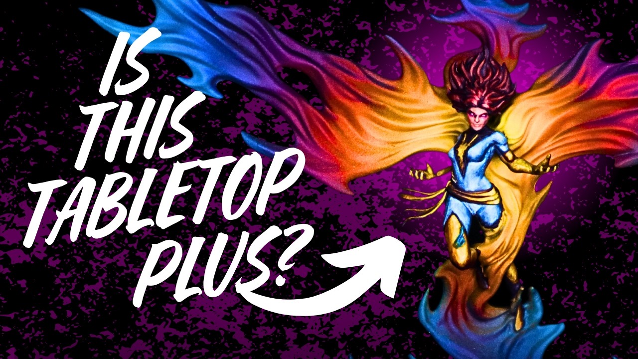 Synthwave Phoenix! Jean Grey Like You’ve Never Seen Her // Marvel Crisis Protocol Painting