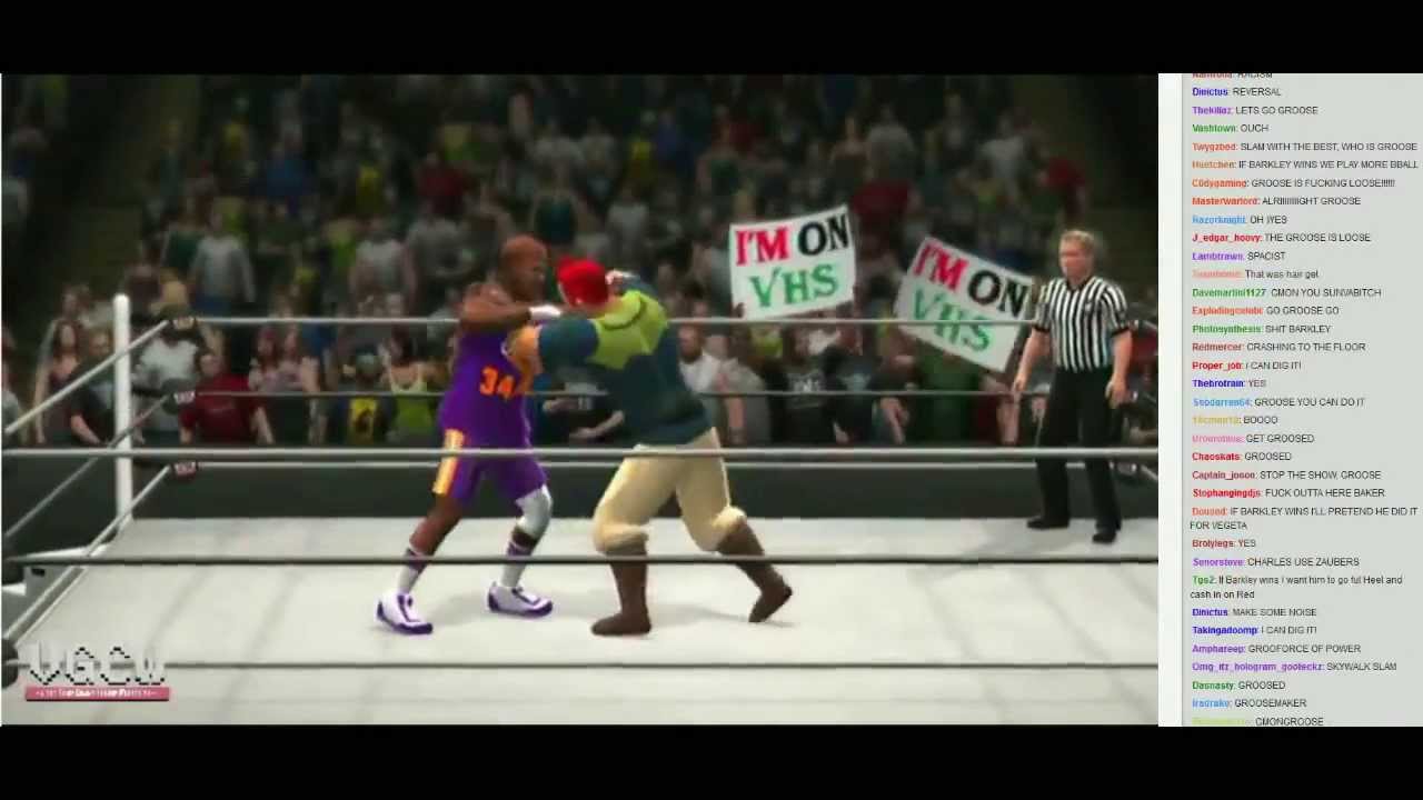 VGCW 05-11-2013 - 15 - VGCW Championship - Groose vs. Charles Barkley