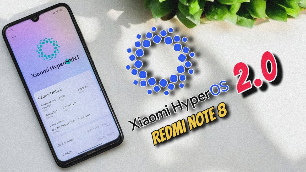 HyperOS 2.0 on Redmi Note 8 – Android 14 ROM Review (Bugs + Gaming Test)