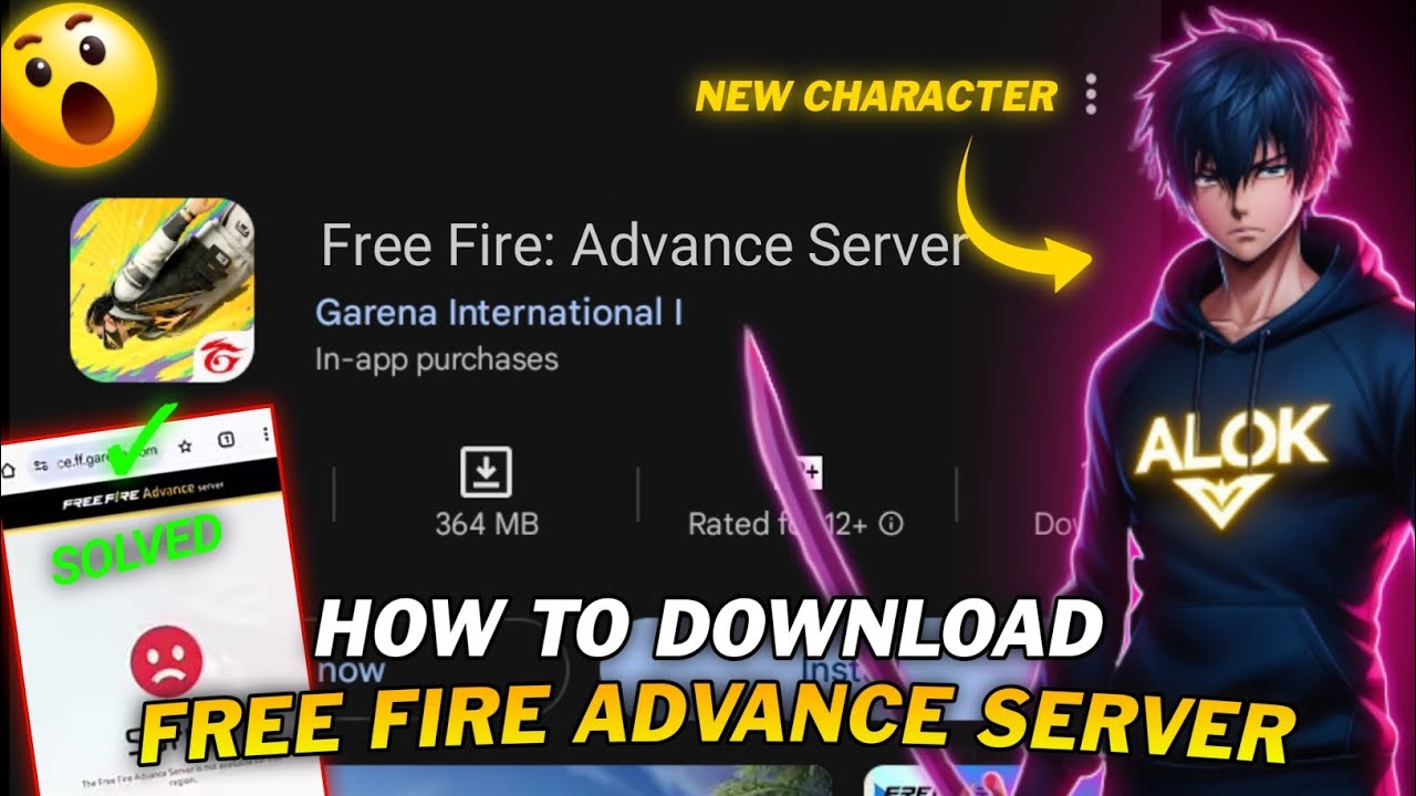 How to Download Free Fire Advance Server 2024 || FF OB47 Update || Free Fire Advance Server Link