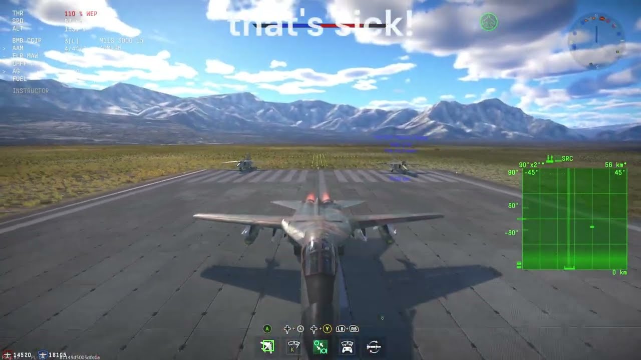 LONG F111A stock grind (war thunder)