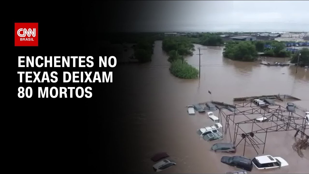 Enchentes no Texas deixam 80 mortos, incluindo 28 crianças | CNN PRIME TIME