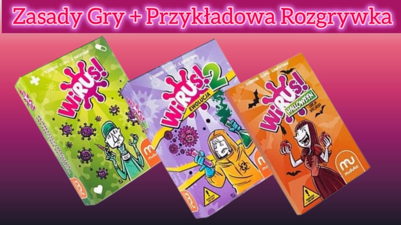 WIRUS, WIRUS 2 Ewolucja, WIRUS Halloween Zasady Gry
