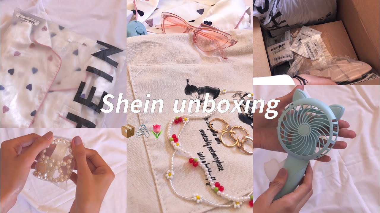 Unboxing shein 📦｡🌷•| منتجات عشوائية ولطيفه • مشترياتي من شي ان | chill & Aesthetic shein haul ♡︎｡⋆˚ 