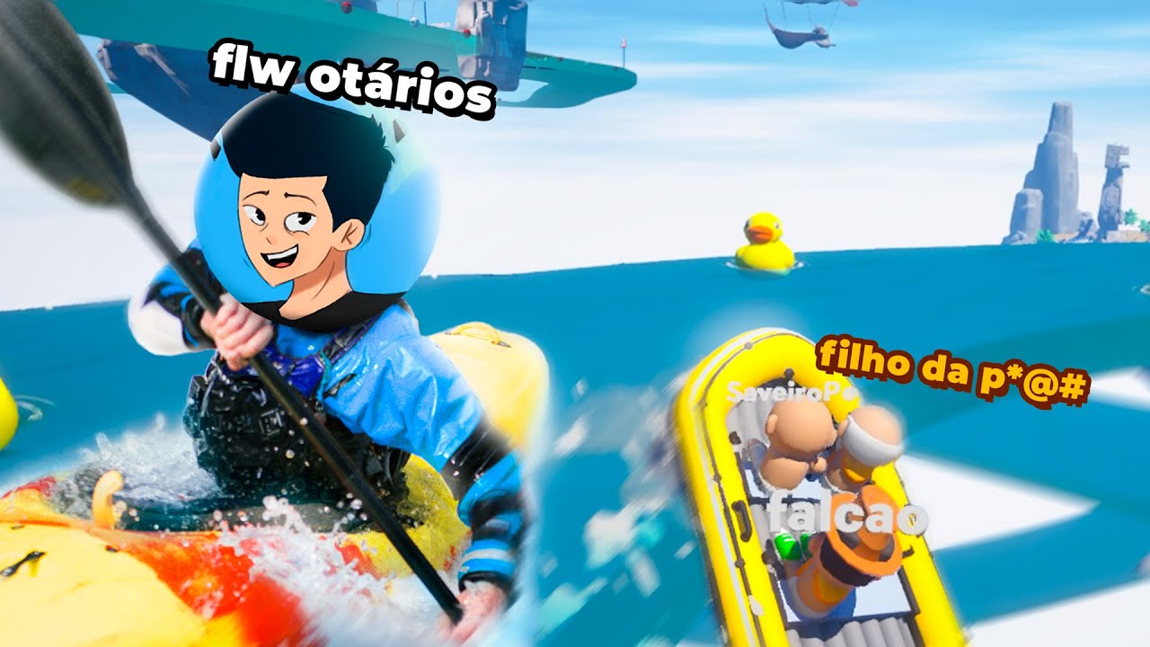 O Jogo de Barco que fez meus Amigos DESISTIREM (sou o melhor) | Boat Together