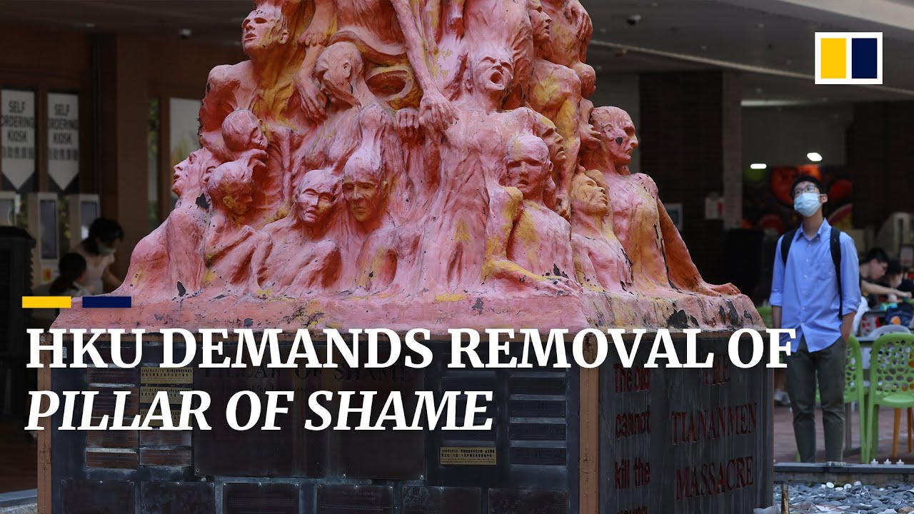 Hong Kong university orders removal of sculpture honouring victims of Tiananmen Square crackdown