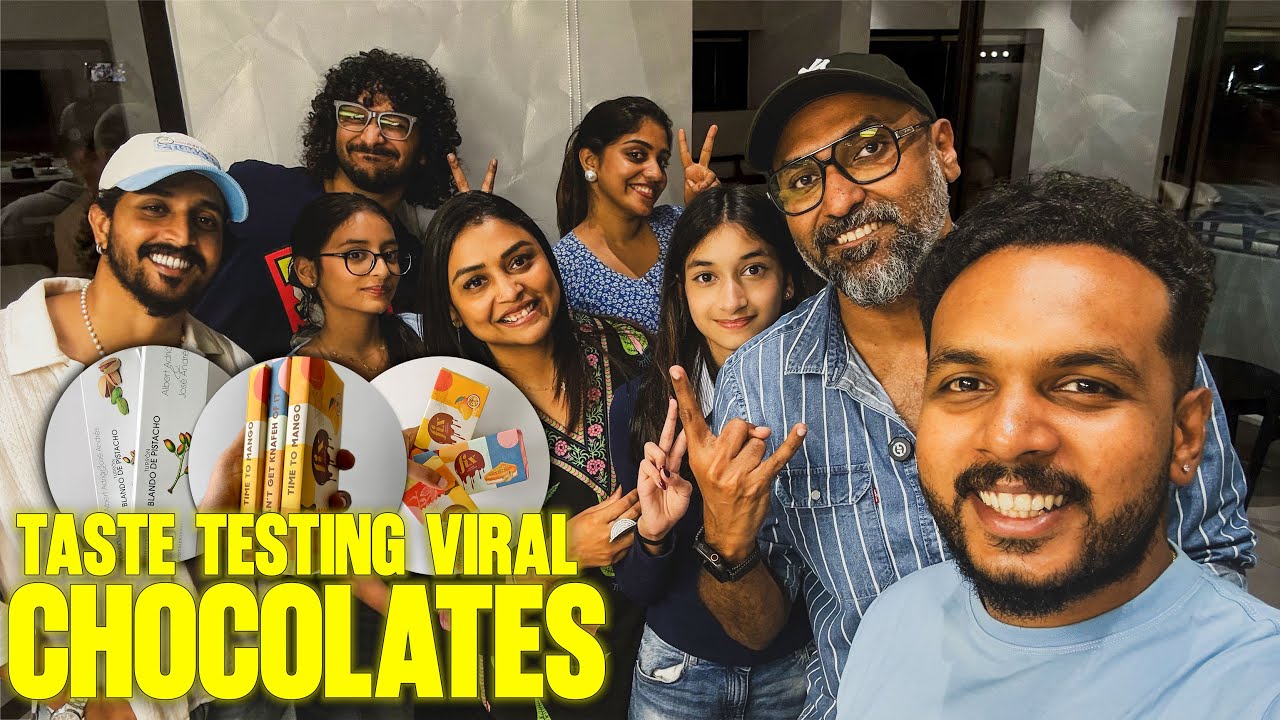 Tasting Viral Chocolates with friends | Call me Flash | Malayalam