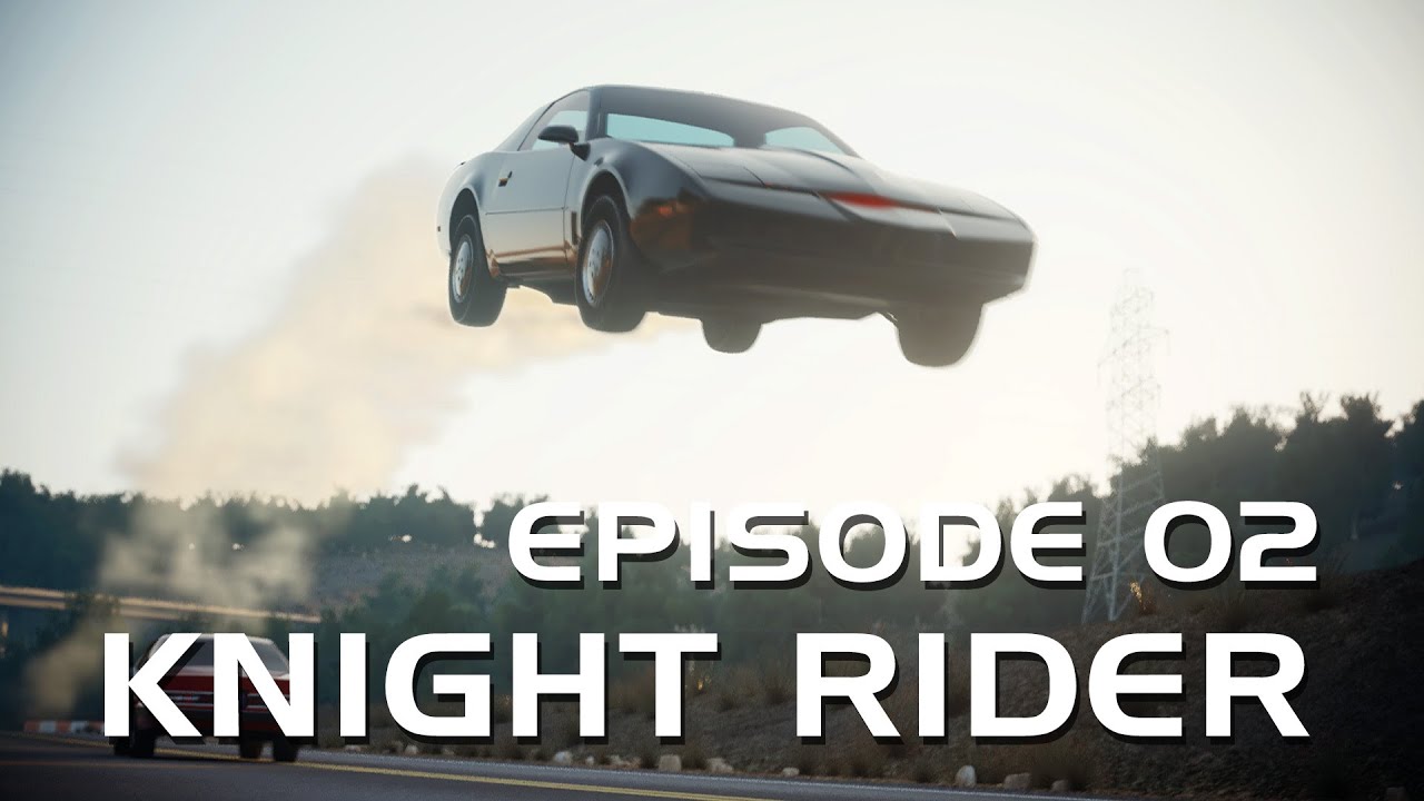 Kitt vs Drones Episode 02 - Knight Rider 3d Animation Series