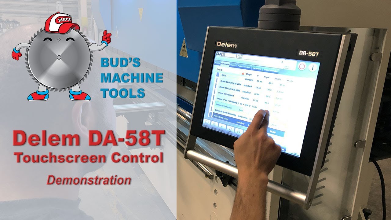 Delem DA 58 Touchscreen Control Demo