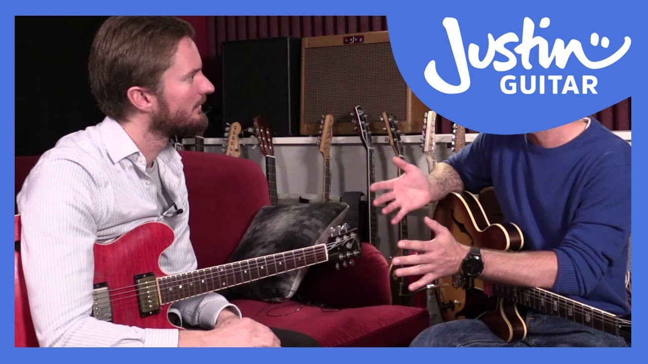 Tuning In 4ths with special guest Ant Law. Alternate tunings for guitar.