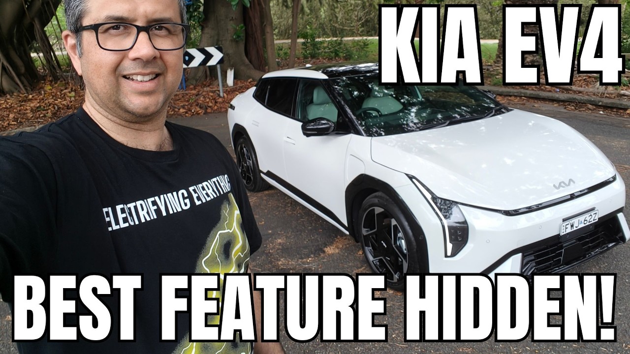 Главная особенность австралийской версии KIA EV4 СКРЫТА! Вы не найдете ее в списке характеристик.