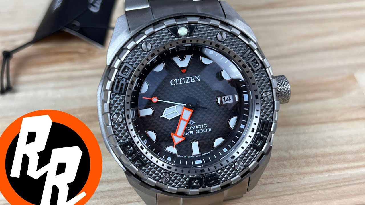 Citizen NB6004-83E Titanium Automatic Diver
