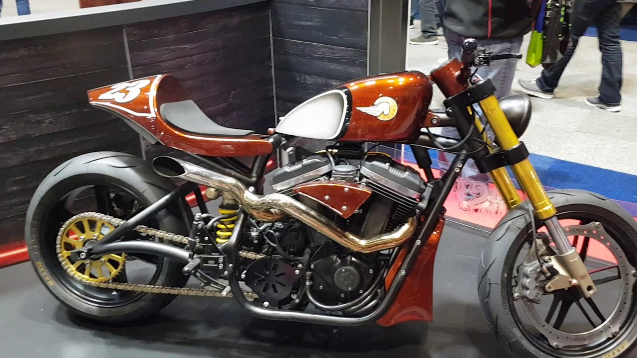 The BSH back street hero's stand at the motorcycle show 2017 nec