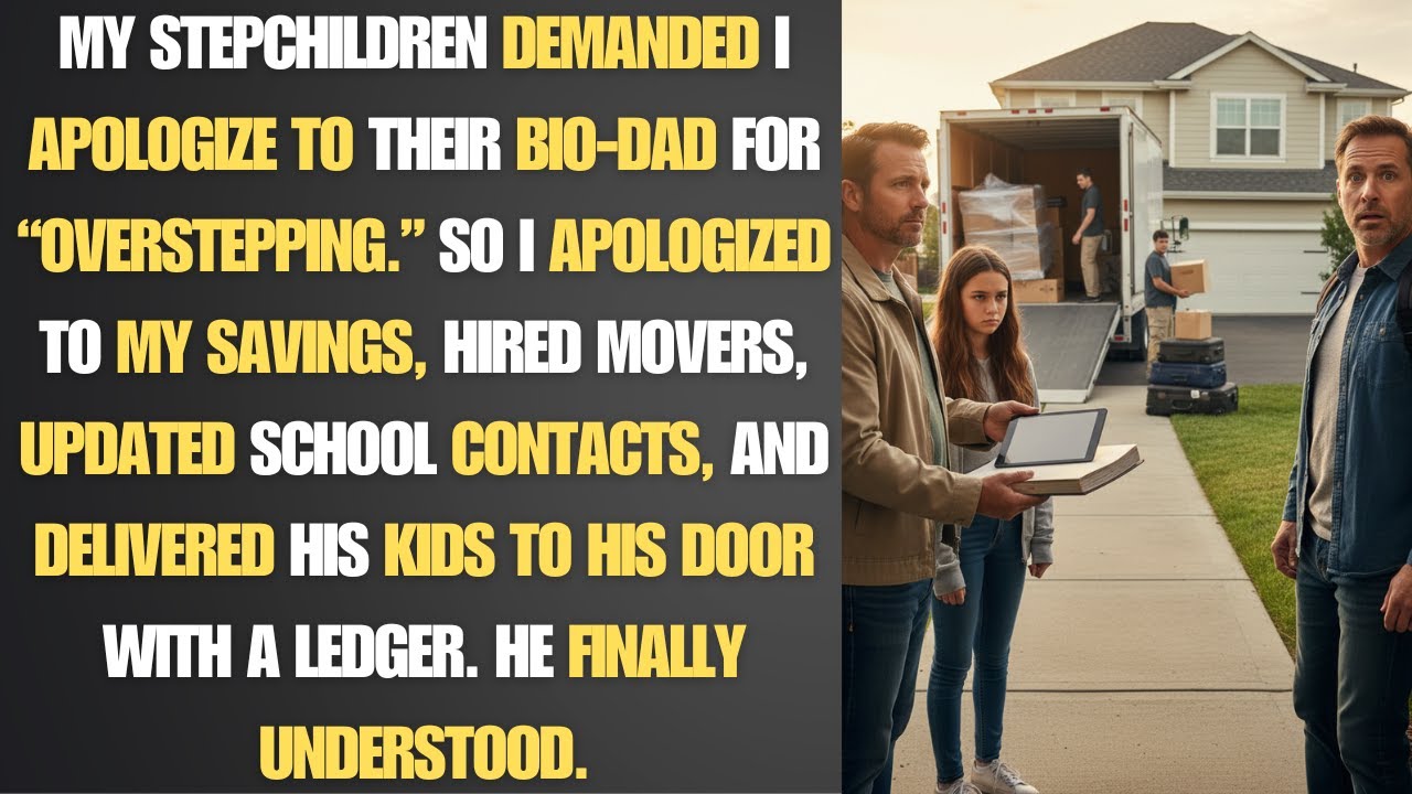 My stepchildren demanded I apologize to their bio-dad for “overstepping.” So I -BEST REDDIT STORIES