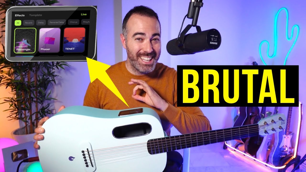 BLUE LAVA TOUCH: la Guitarra que Redefine los Límites 🔮