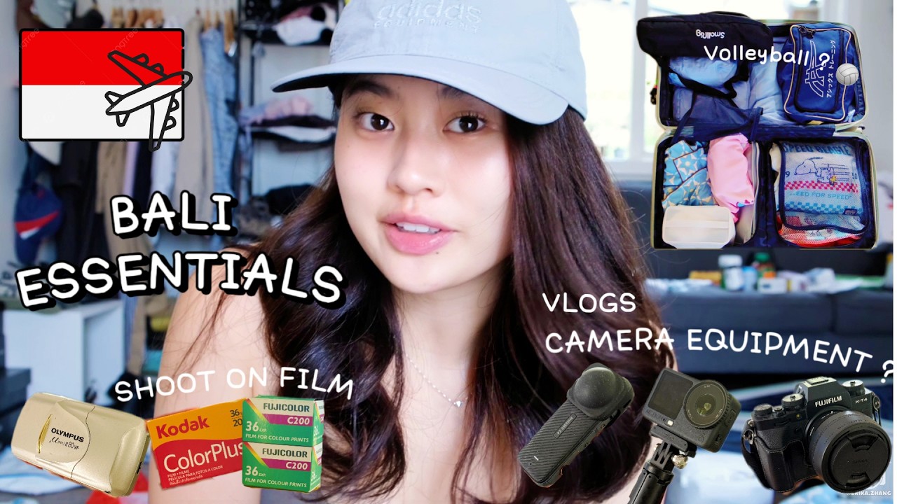 Pack With Me for Bali ✈️🇮🇩  Travel Essentials | 巴厘島旅行必備清單（雙字幕）