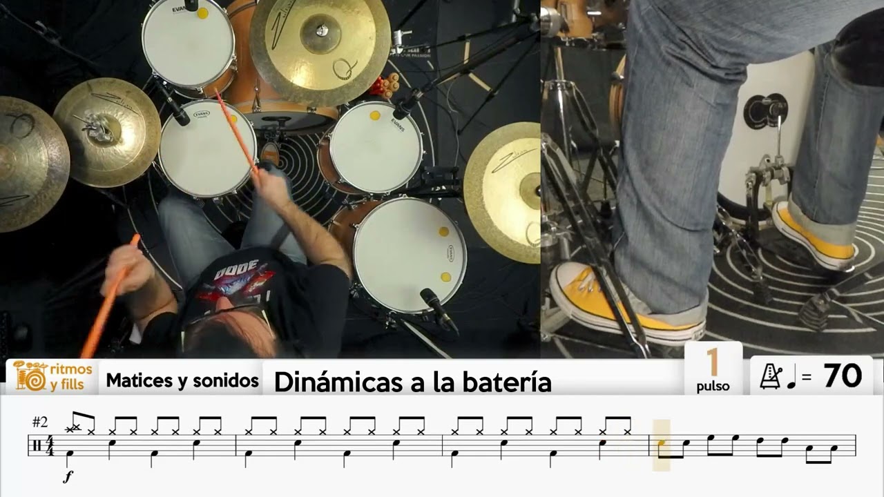Matices y Sonidos - Lección 01 - Dinámicas a la batería - Ejercicios para practicar