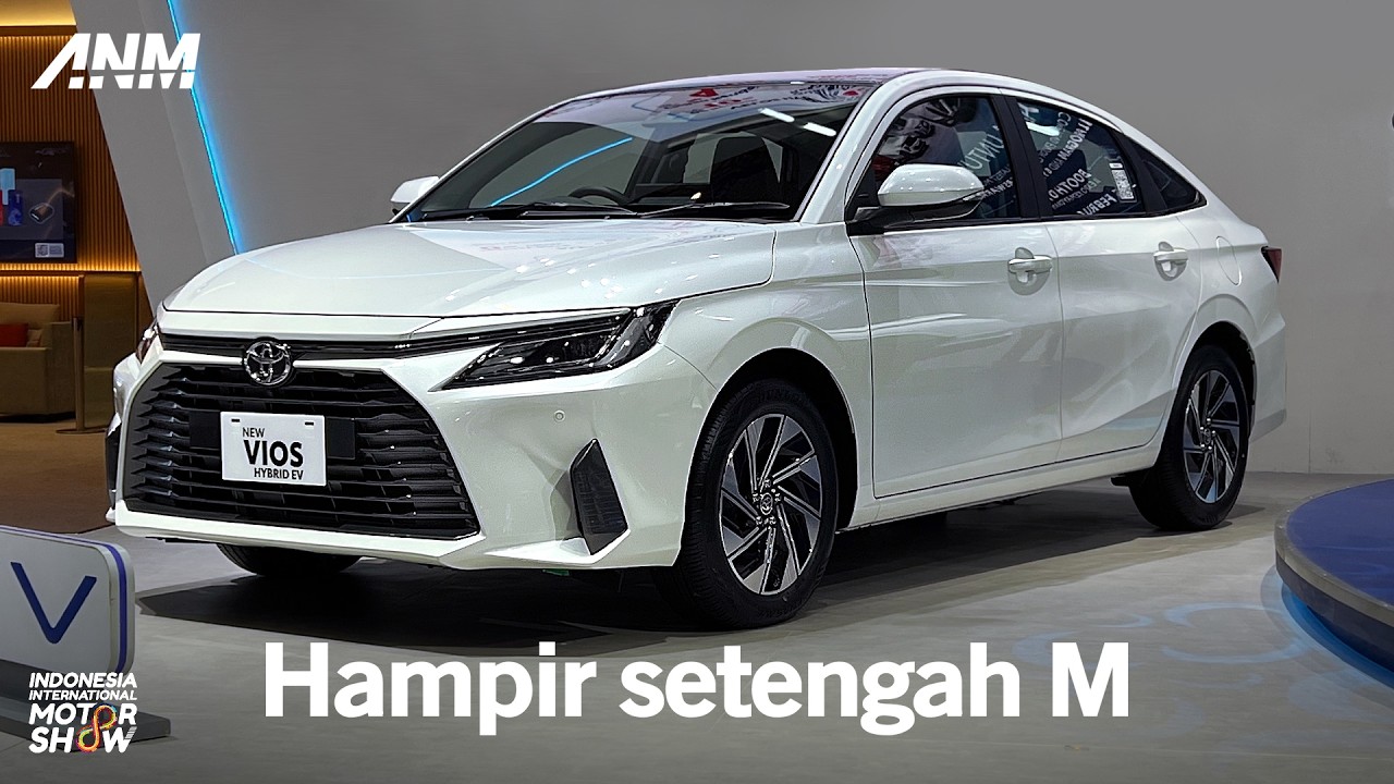 Toyota VIOS baru, ditambah motor listrik