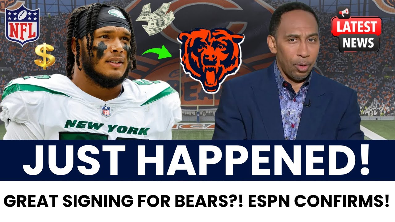 5 MINUTE AGO: JUST CONFIRMED! UNEXPECTED ADDITION! "BEARS FANS WILL LOVE THIS SUCCESSFUL TRADE"