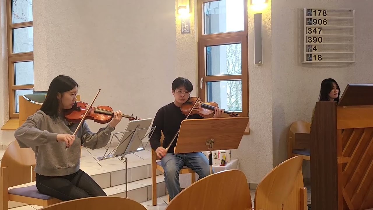 2025년 11월 23일 - 누군가 널 위해 기도하네 - 성가대 찬양 - 칼스루에 벧엘교회 - Koreanische Method. Bethelgemeinde Karlsruhe