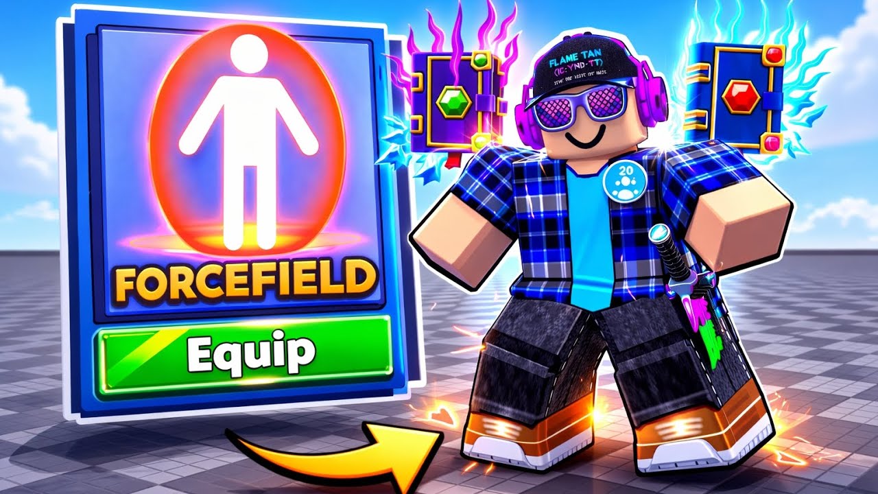 UNLOCKING THE FORCEFIELD ABILITY in Blade Ball! (Overpowered)