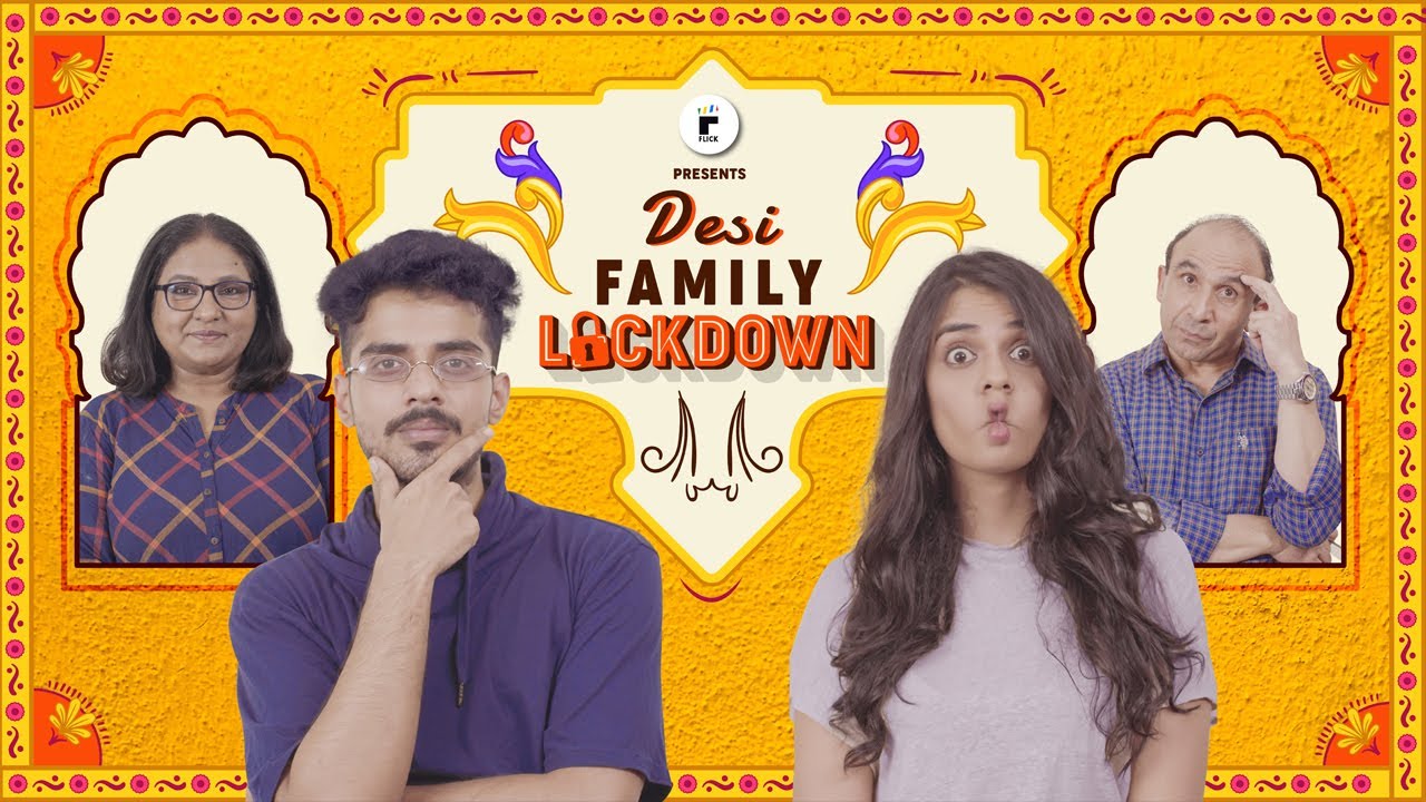 Desi Family Lockdown | Ft. Bikramjeet, Vibha, Priyank, Ayushi | Flick | The Zoom Studios
