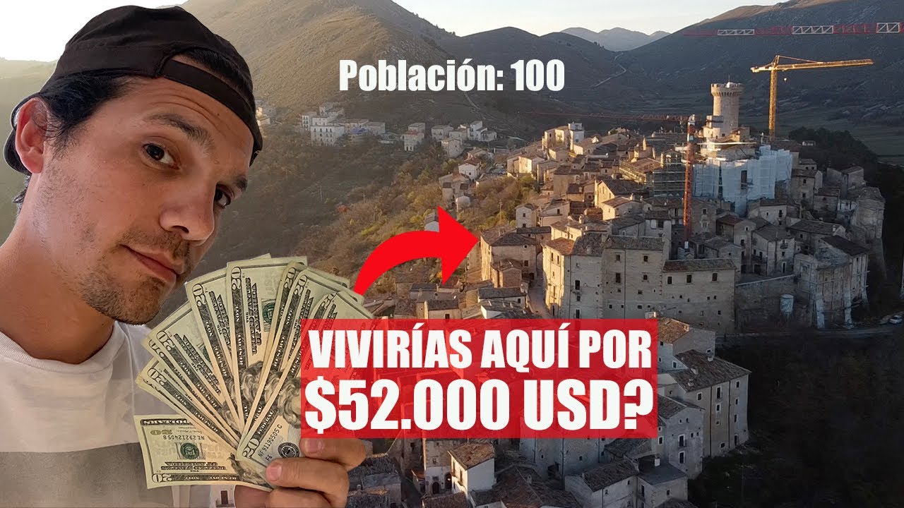TE PAGAN $52.000 Dólares por VIVIR en este pueblito Italiano 🇮🇹