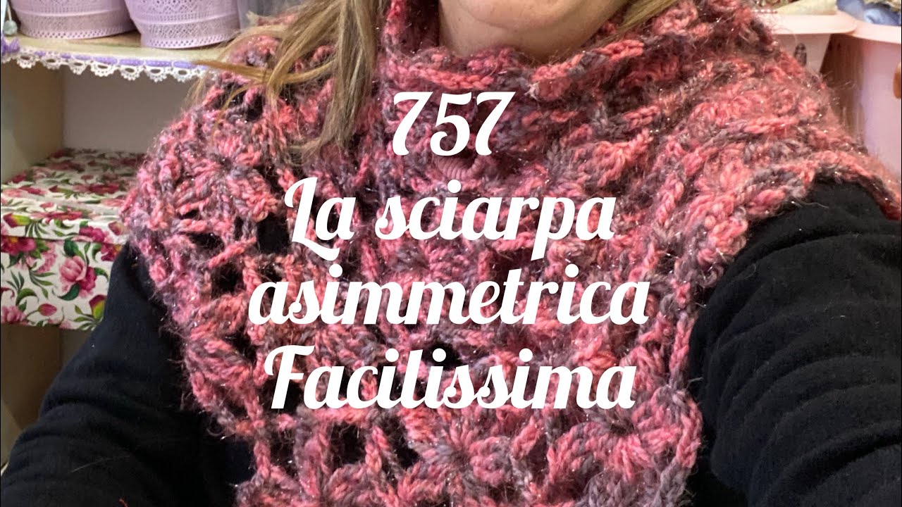 La sciarpa asimmetrica.Velocissima