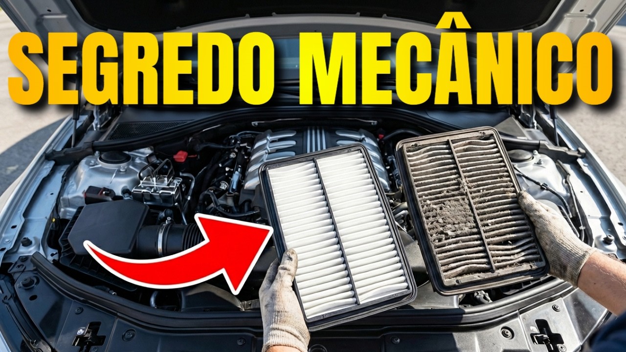A VERDADE Sobre Filtros de Ar do Motor Você Está Trocando Errado