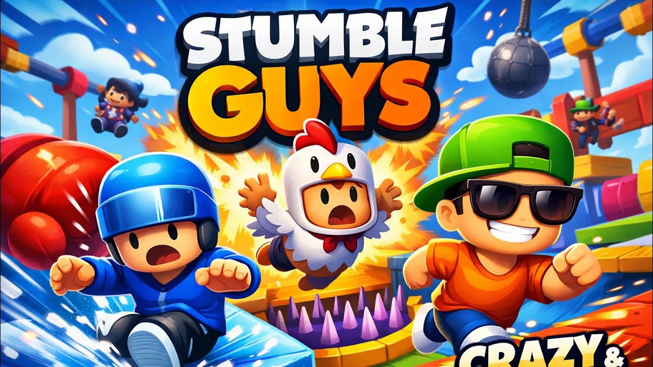 Playing stumble guys for the first time!| What a game🤯|GMT gamerz|stumble guys