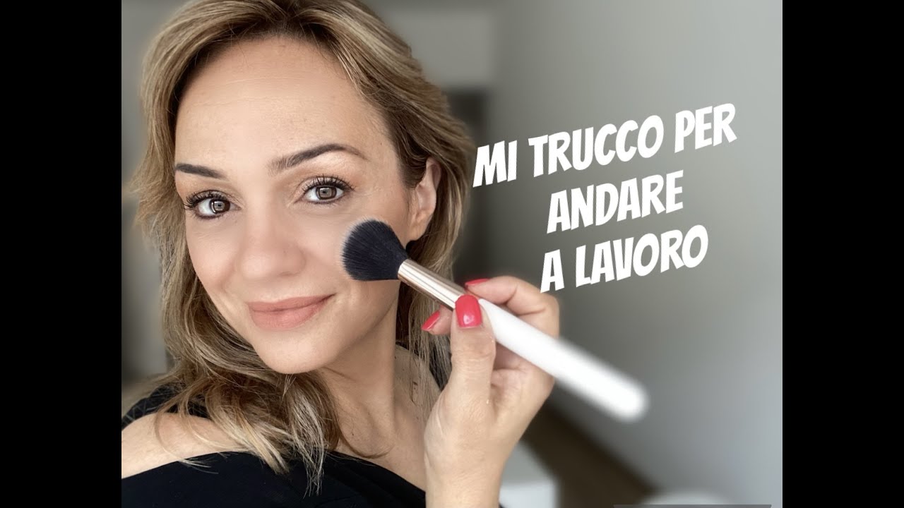 Mi trucco veloce prima di andare in studio