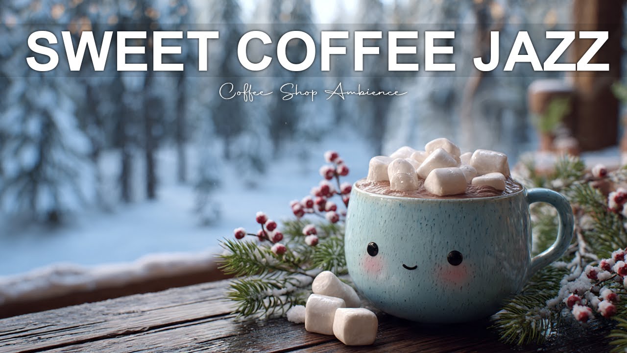Morning Coffee Jazz  ☃️ Bossa Nova Instrumental and Cozy Jazz Cafe Music for Happy Moods.