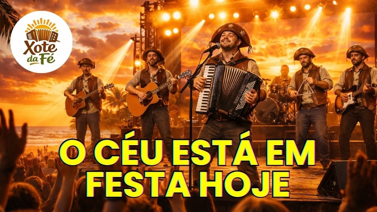 Forró Gospel | O Céu Está em Festa Hoje Celebração