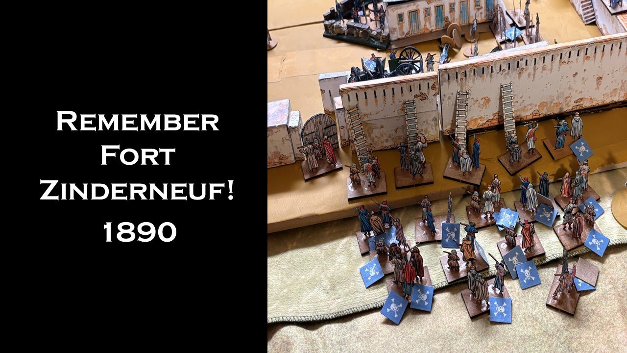 Remember Fort Zinderneuf! Will the French Foreign Legion Fold Under Pressure? (war game)