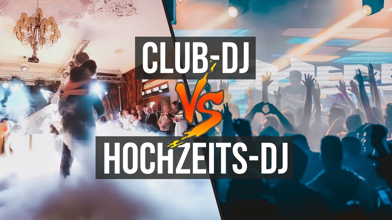 Hochzeits-DJ vs Club-DJ - Wer ist der BESSERE Hochzeits-DJ?