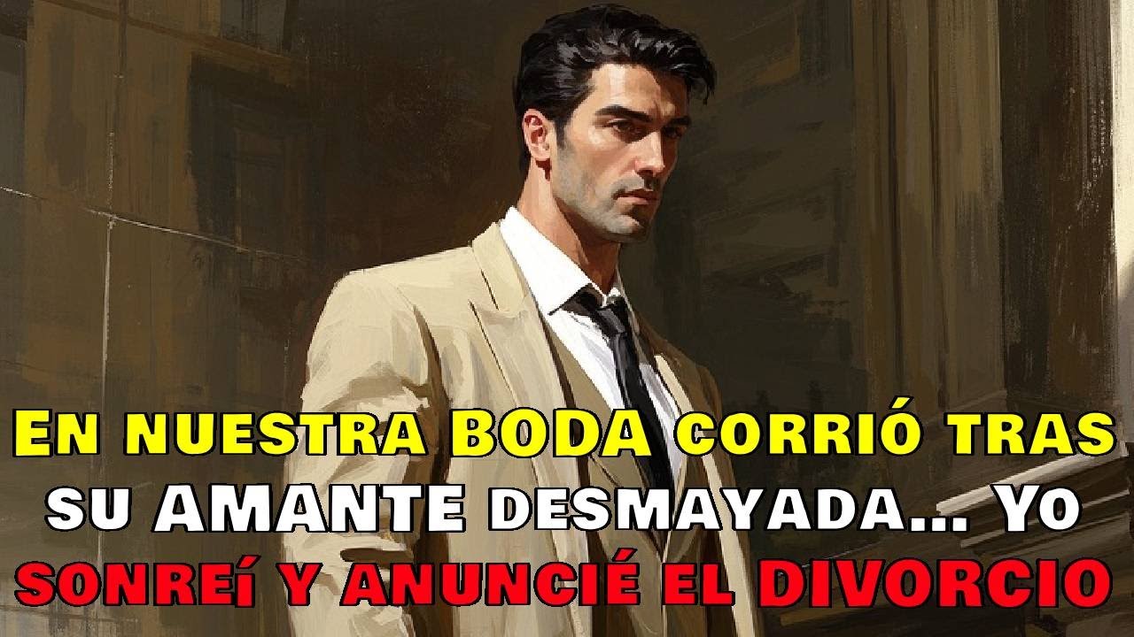 En nuestra BODA corrió tras su AMANTE desmayada… Yo sonreí y anuncié el DIVORCIO