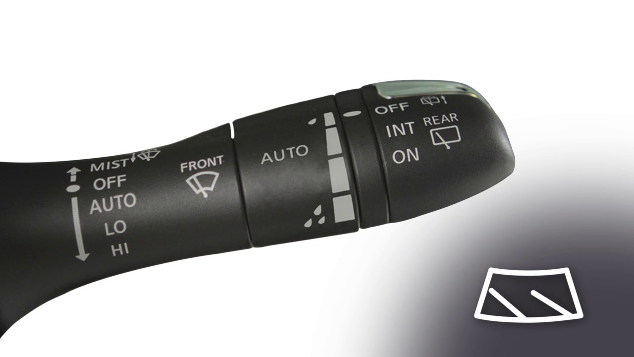 INFINITI - Windshield Wiper and Washer Controls